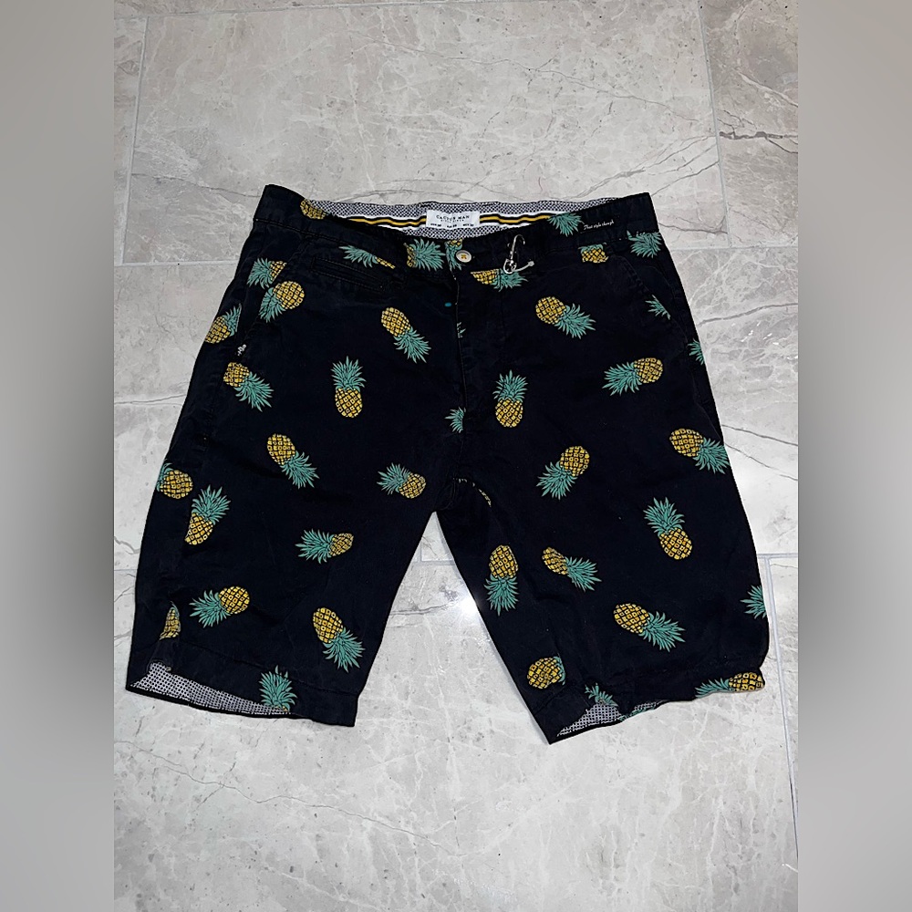 Cactus Man Pineapple Chino Shorts Ricky Singh Size 30